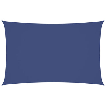 vidaXL Sonnensegel Oxford-Gewebe Rechteckig 2x5 m Blau