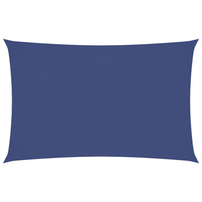 vidaXL Sonnensegel Oxford-Gewebe Rechteckig 2x5 m Blau