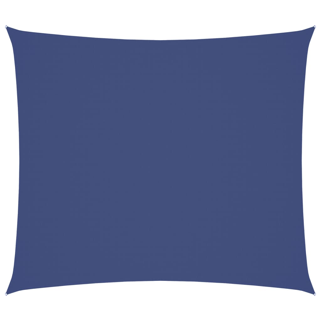 vidaXL Sonnensegel Oxford-Gewebe Rechteckig 2,5x3 m Blau
