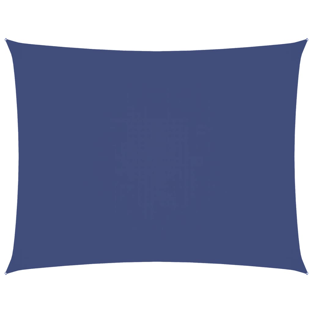 vidaXL Sonnensegel Oxford-Gewebe Rechteckig 2,5x3,5 m Blau