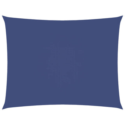 vidaXL Sonnensegel Oxford-Gewebe Rechteckig 2,5x3,5 m Blau