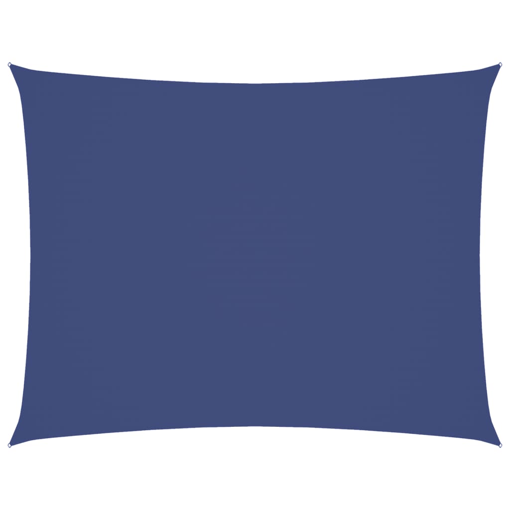 vidaXL Sonnensegel Oxford-Gewebe Rechteckig 2,5x4 m Blau