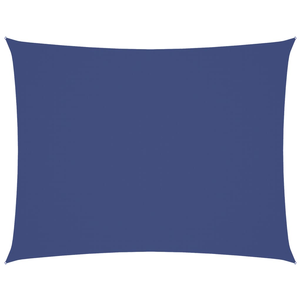 vidaXL Sonnensegel Oxford-Gewebe Rechteckig 3x4 m Blau