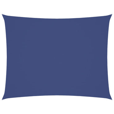 vidaXL Sonnensegel Oxford-Gewebe Rechteckig 3x4 m Blau