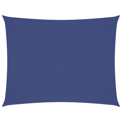 vidaXL Sonnensegel Oxford-Gewebe Rechteckig 3x4 m Blau