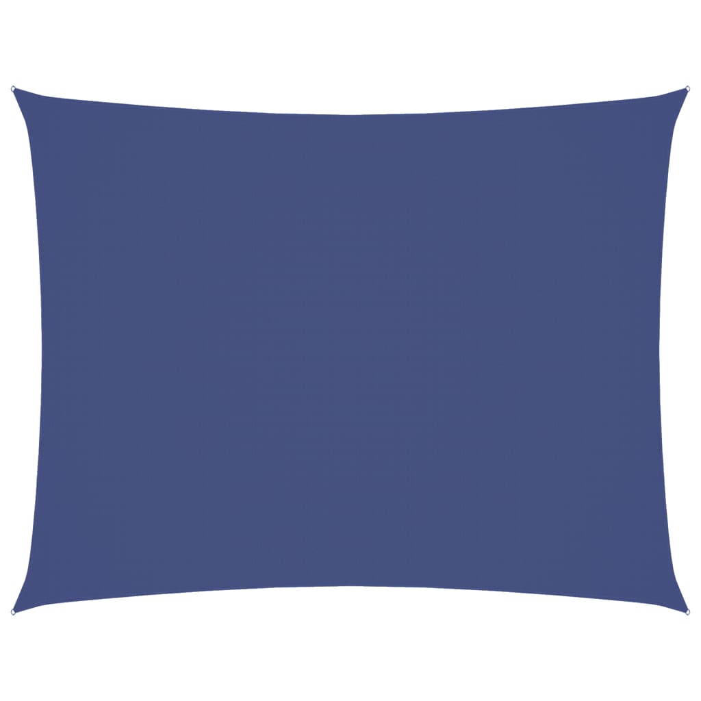 vidaXL Sonnensegel Oxford-Gewebe Rechteckig 3x4,5 m Blau