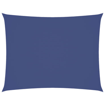vidaXL Sonnensegel Oxford-Gewebe Rechteckig 3x4,5 m Blau