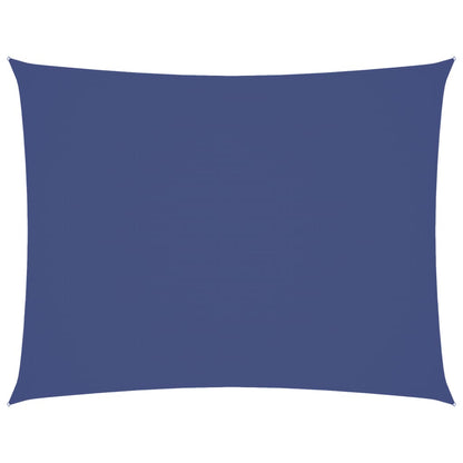 vidaXL Sonnensegel Oxford-Gewebe Rechteckig 3x4,5 m Blau