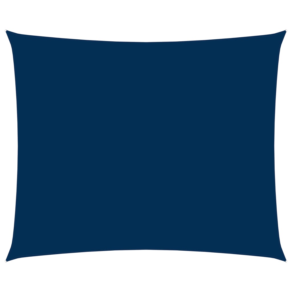 vidaXL Sonnensegel Oxford-Gewebe Rechteckig 3x5 m Blau
