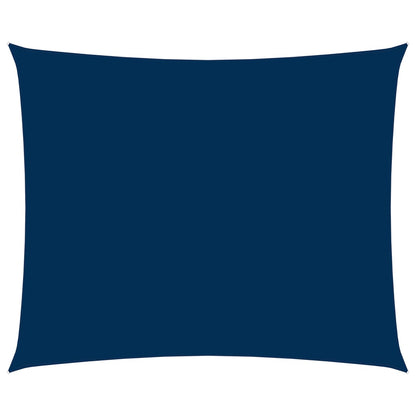 vidaXL Sonnensegel Oxford-Gewebe Rechteckig 3x5 m Blau