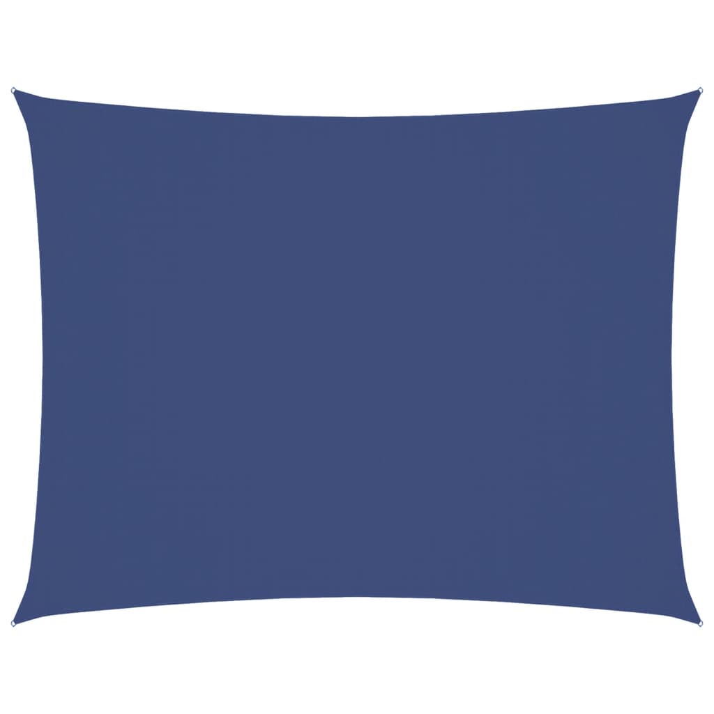 vidaXL Sonnensegel Oxford-Gewebe Rechteckig 3x6 m Blau