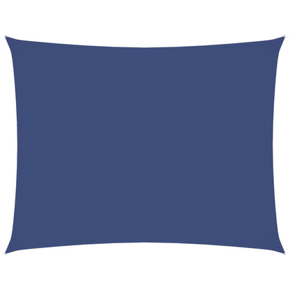 vidaXL Sonnensegel Oxford-Gewebe Rechteckig 3x6 m Blau