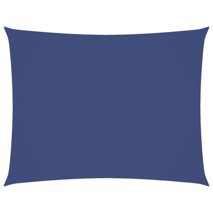 vidaXL Sonnensegel Oxford-Gewebe Rechteckig 3,5x5 m Blau