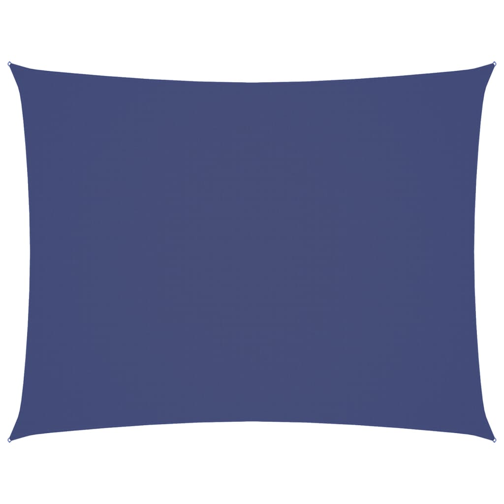 vidaXL Sonnensegel Oxford-Gewebe Rechteckig 4x6 m Blau