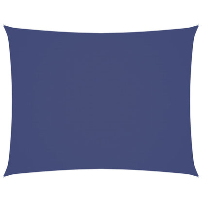 vidaXL Sonnensegel Oxford-Gewebe Rechteckig 4x6 m Blau