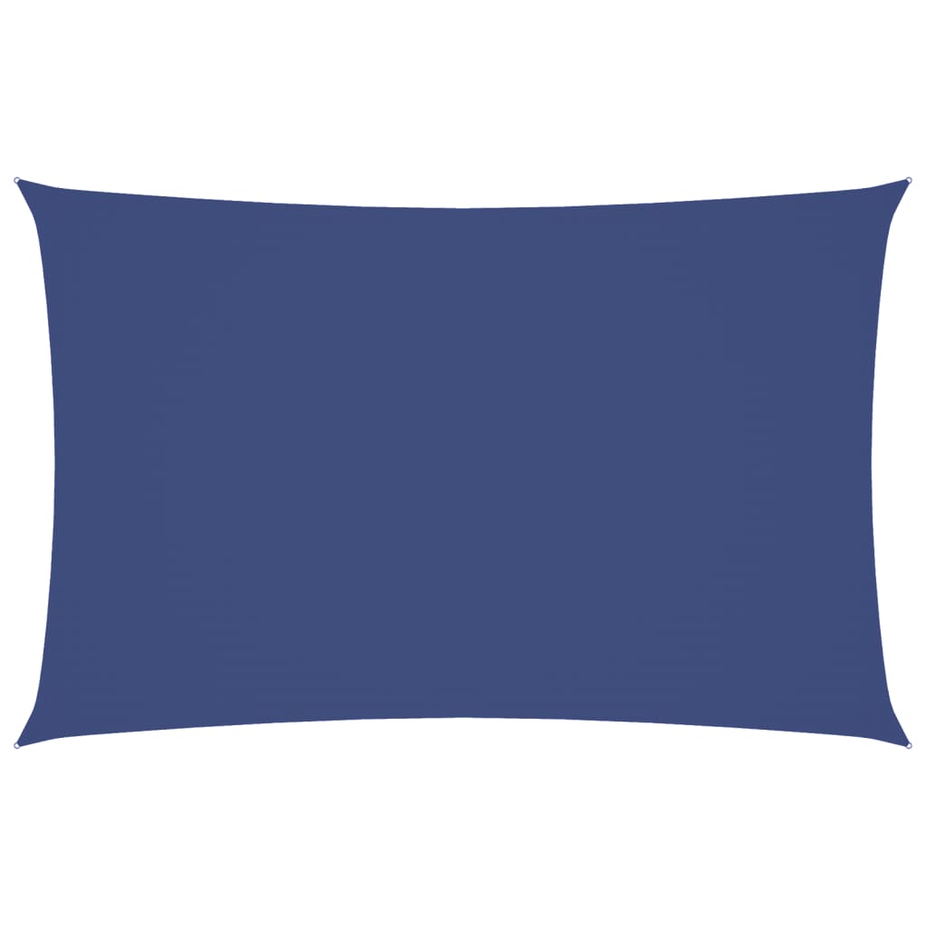 vidaXL Sonnensegel Oxford-Gewebe Rechteckig 4x7 m Blau