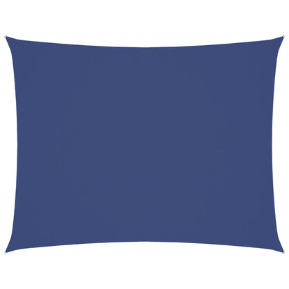 vidaXL Sonnensegel Oxford-Gewebe Rechteckig 5x6 m Blau
