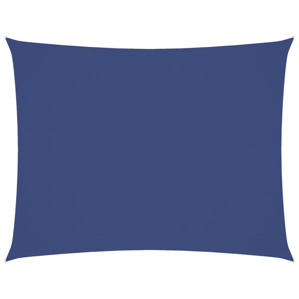 vidaXL Sonnensegel Oxford-Gewebe Rechteckig 5x7 m Blau