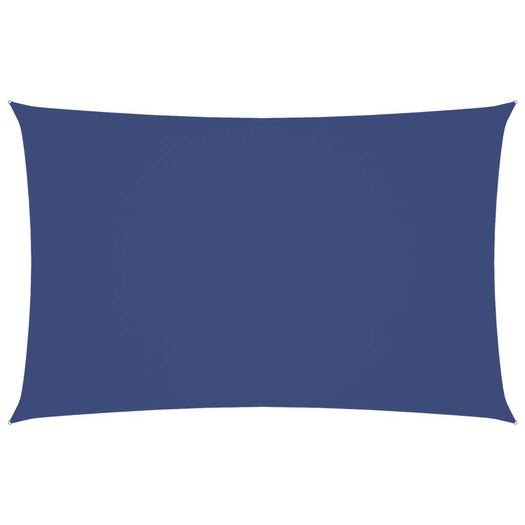 vidaXL Sonnensegel Oxford-Gewebe Rechteckig 5x8 m Blau