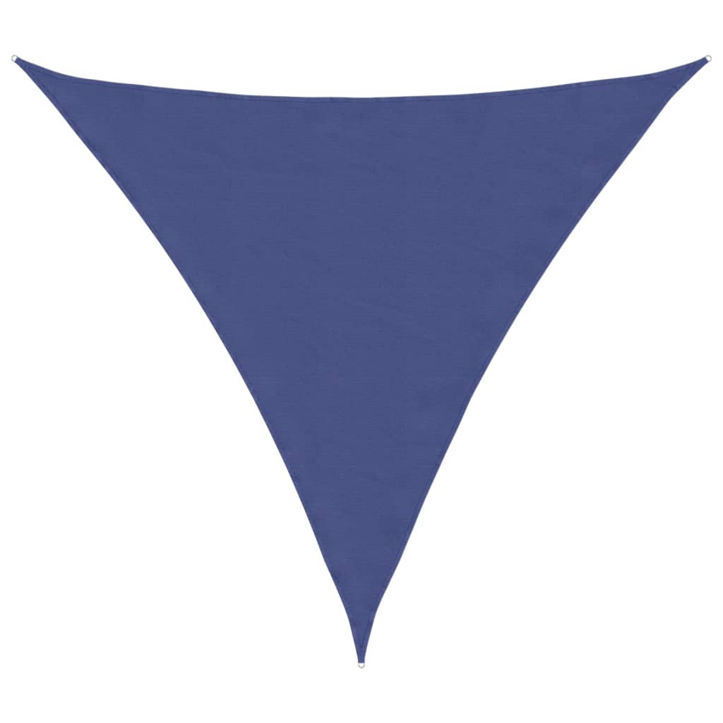 vidaXL Sonnensegel Oxford-Gewebe Dreieckig 3x3x3 m Blau