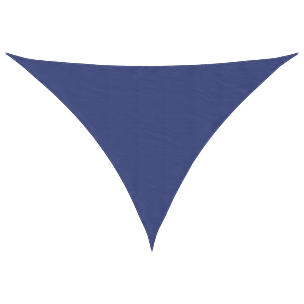 vidaXL Sonnensegel Oxford-Gewebe Dreieckig 3x4x4 m Blau