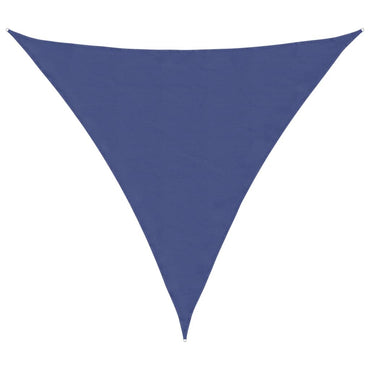 vidaXL Sonnensegel Oxford-Gewebe Dreieckig 4x4x4 m Blau