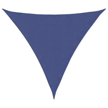 vidaXL Sonnensegel Oxford-Gewebe Dreieckig 4x4x4 m Blau