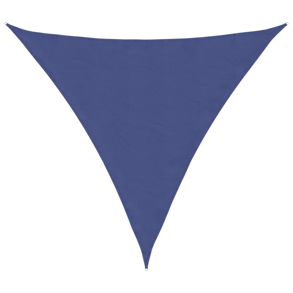 vidaXL Sonnensegel Oxford-Gewebe Dreieckig 4,5x4,5x4,5 m Blau