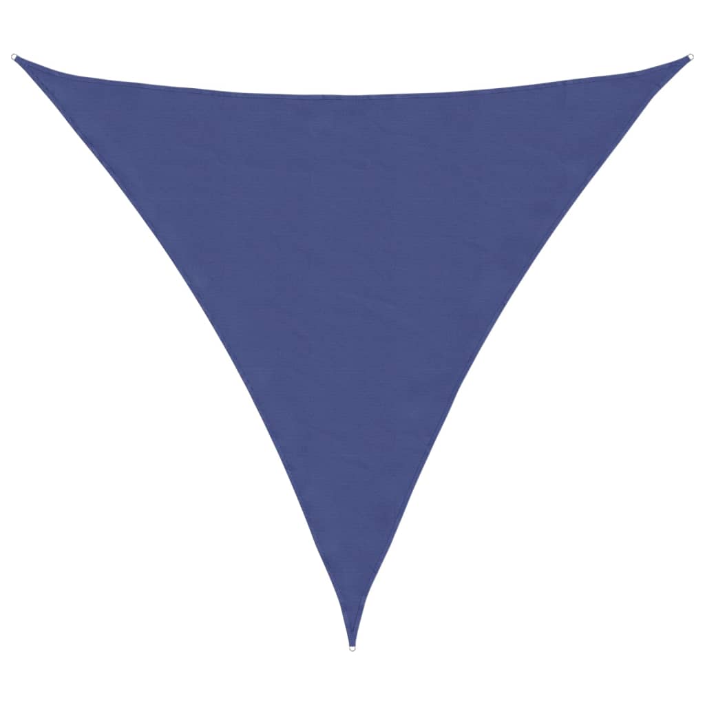 vidaXL Sonnensegel Oxford-Gewebe Dreieckig 5x5x5 m Blau