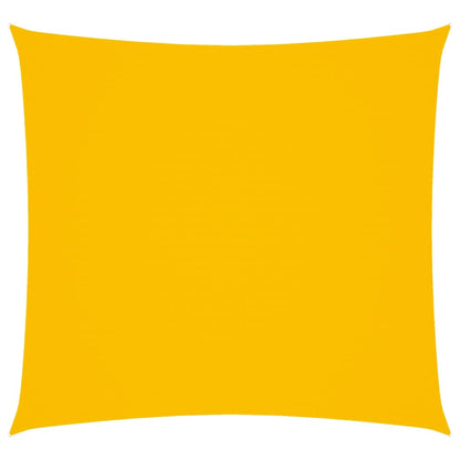 vidaXL Sonnensegel Oxford-Gewebe Quadratisch 2x2 m Gelb
