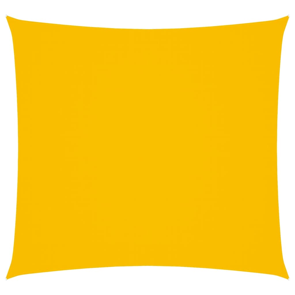 vidaXL Sonnensegel Oxford-Gewebe Quadratisch 2,5x2,5 m Gelb