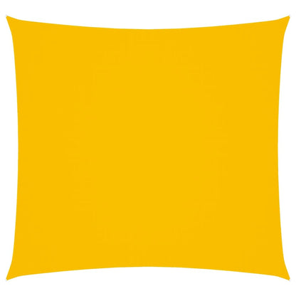 vidaXL Sonnensegel Oxford-Gewebe Quadratisch 2,5x2,5 m Gelb