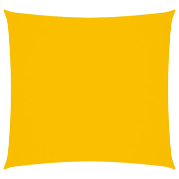vidaXL Sonnensegel Oxford-Gewebe Quadratisch 3,6x3,6 m Gelb