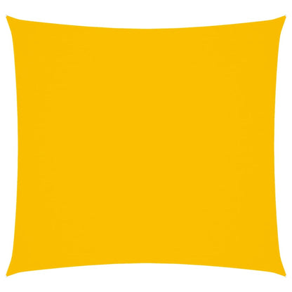 vidaXL Sonnensegel Oxford-Gewebe Quadratisch 3,6x3,6 m Gelb
