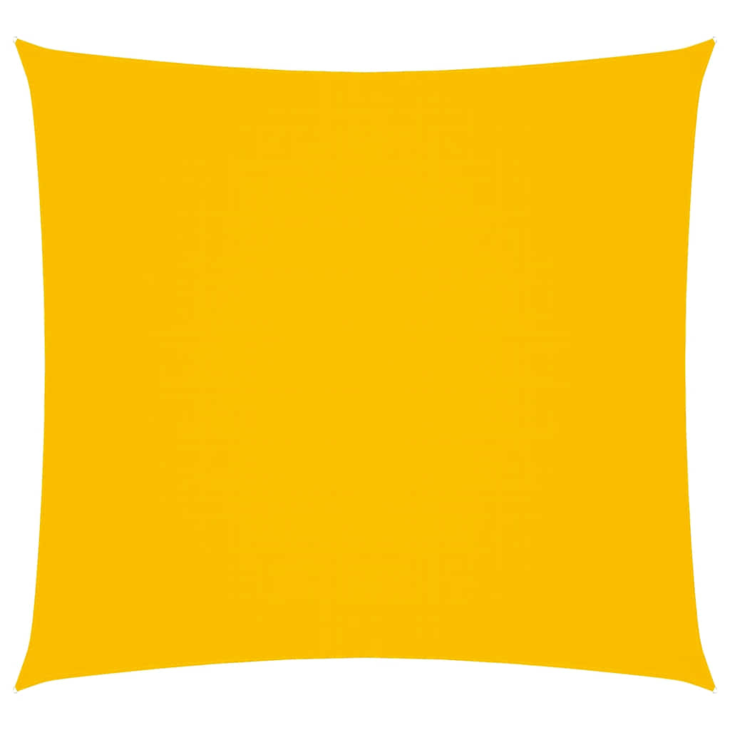 vidaXL Sonnensegel Oxford-Gewebe Quadratisch 6x6 m Gelb