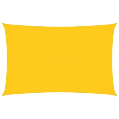 vidaXL Voile d'ombrage Tissu Oxford Rectangulaire 2x5 m Jaune