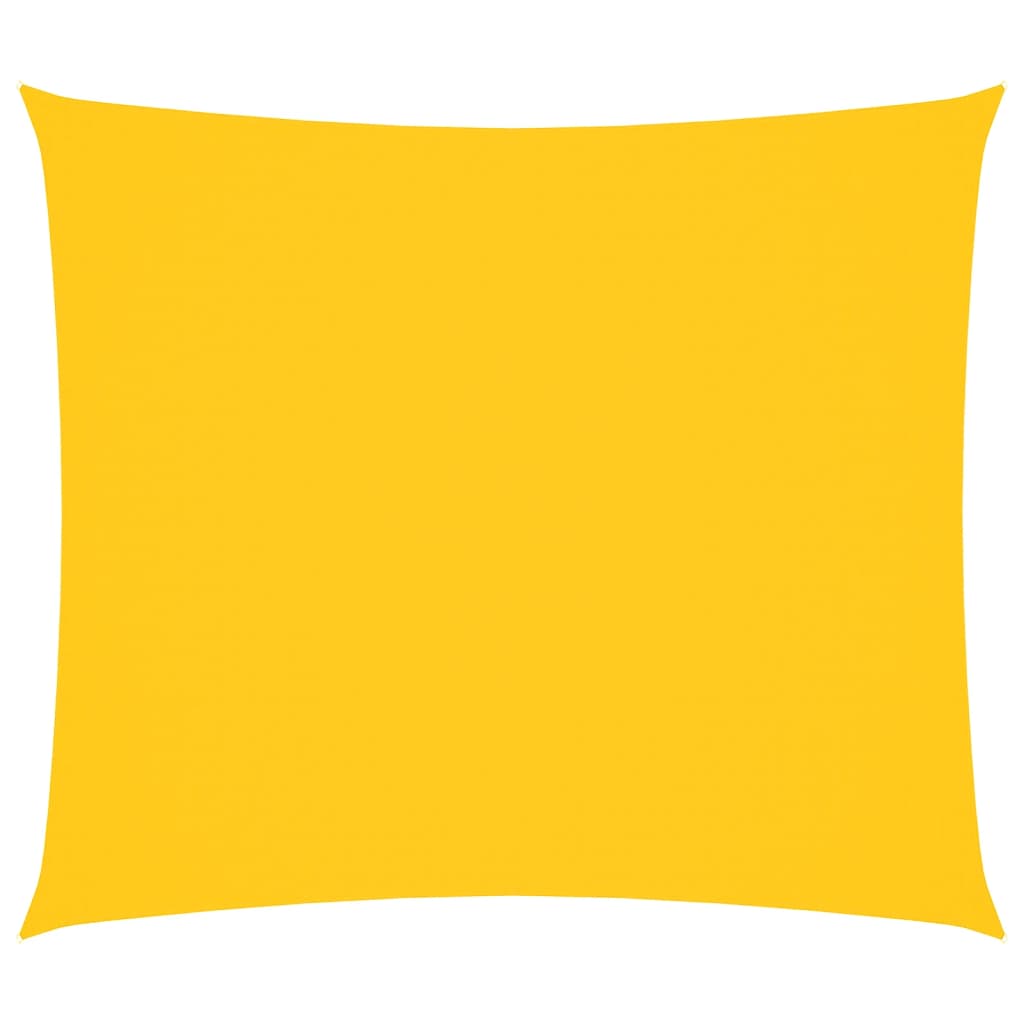 vidaXL Voile d'ombrage en tissu Oxford rectangulaire 2,5x3 m jaune
