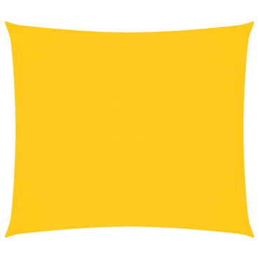 vidaXL Voile d'ombrage en tissu Oxford rectangulaire 2,5x3 m jaune