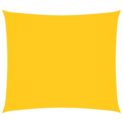 vidaXL Voile d'ombrage en tissu Oxford rectangulaire 2,5x3 m jaune
