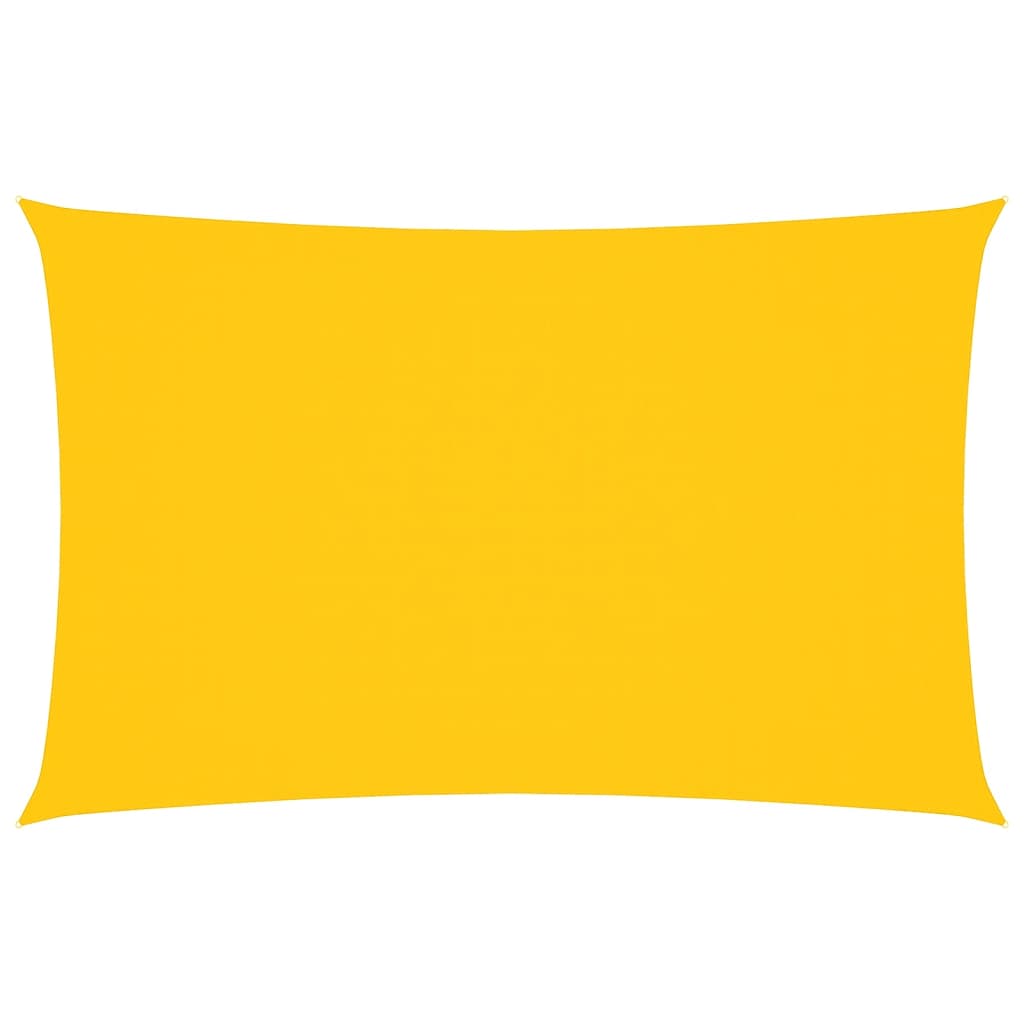 vidaXL Voile d'ombrage Tissu Oxford Rectangulaire 2,5x5 m Jaune