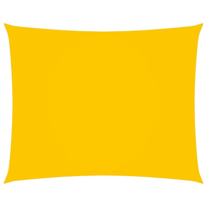 vidaXL Sonnensegel Oxford-Gewebe Rechteckig 3x4 m Gelb