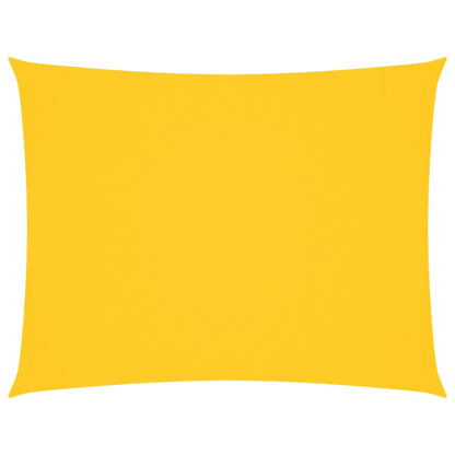Sonnensegel Oxford-Gewebe Rechteckig 3x4,5 m Gelb