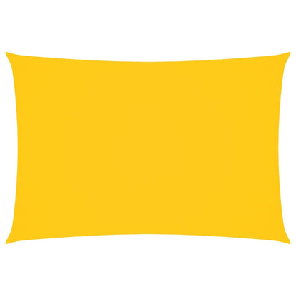 vidaXL Voile d'ombrage Tissu Oxford Rectangulaire 3x5 m Jaune