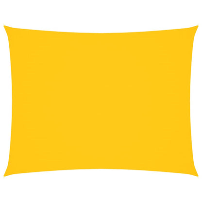 vidaXL Voile d'ombrage Tissu Oxford Rectangulaire 4x5 m Jaune