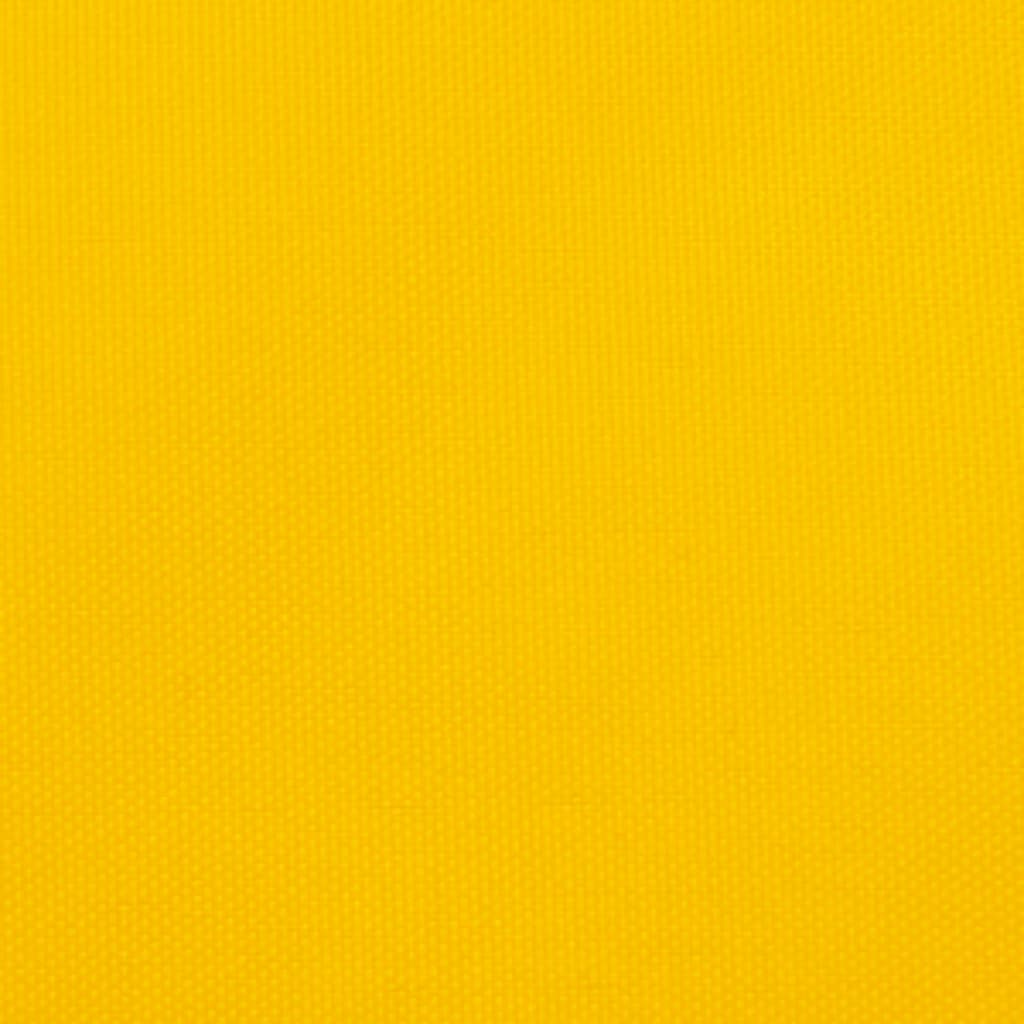vidaXL Voile d'ombrage Tissu Oxford Rectangulaire 4x5 m Jaune