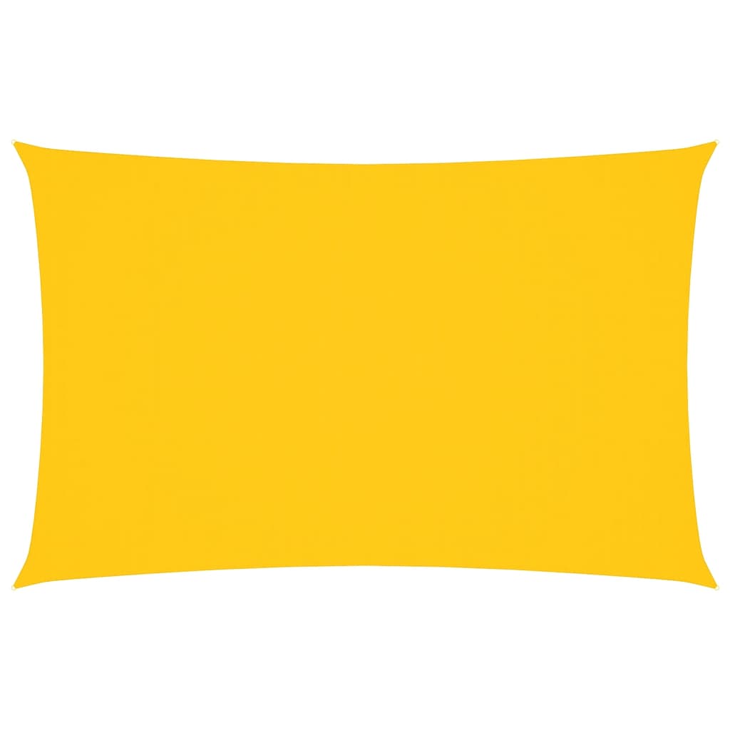 Sonnensegel Oxford-Gewebe Rechteckig 5x8 m Gelb