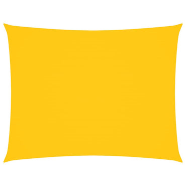 vidaXL Sonnensegel Oxford-Gewebe Rechteckig 6x8 m Gelb