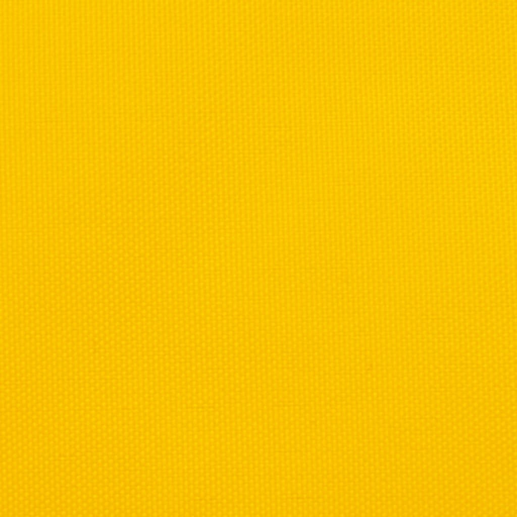 vidaXL Sonnensegel Oxford-Gewebe Dreieckig 2,5x2,5x3,5 m Gelb
