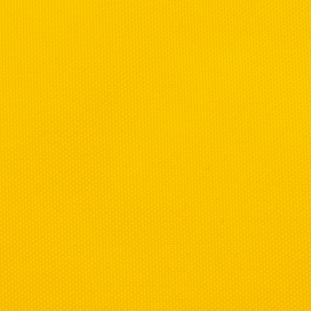 vidaXL Sonnensegel Oxford-Gewebe Dreieckig 3x3x4,24 m Gelb