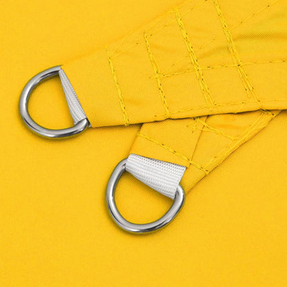 vidaXL Sonnensegel Oxford-Gewebe Dreieckig 5x5x5 m Gelb